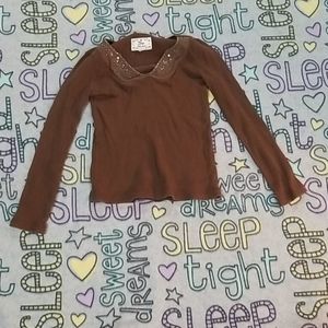👚Girls Long Sleeve Shirt size S (6-7)